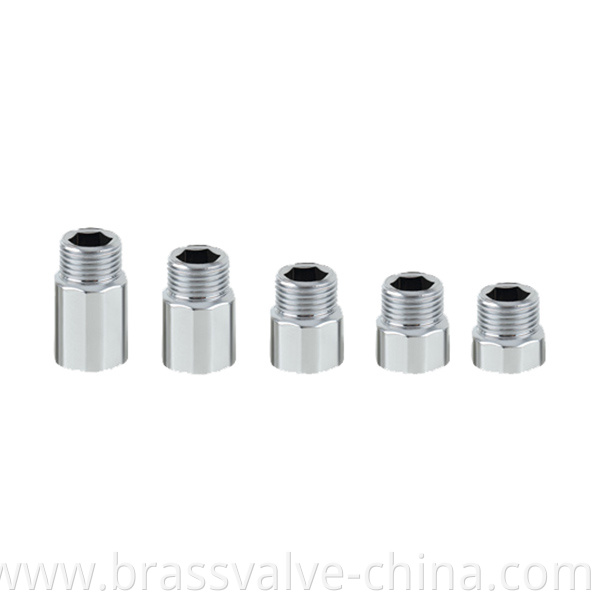 Brass Coupling And Chrome Plating H863 Jpg